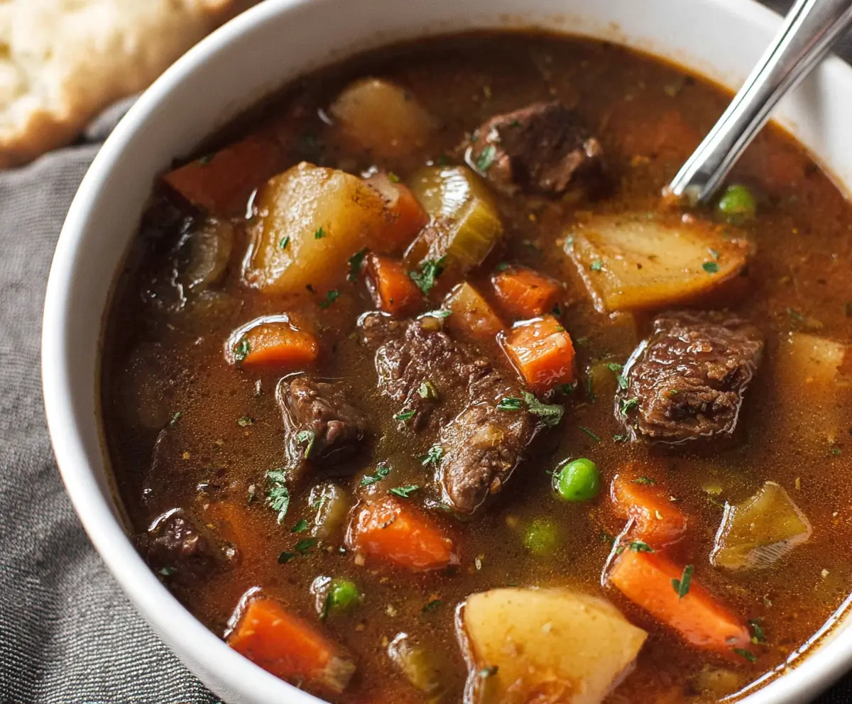 Hearty Vegetable Beef Soup Recipe