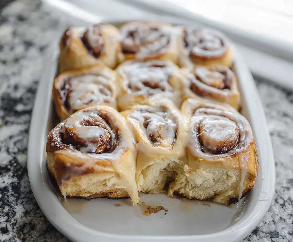 Quick 30-Minute Sourdough Cinnamon Rolls