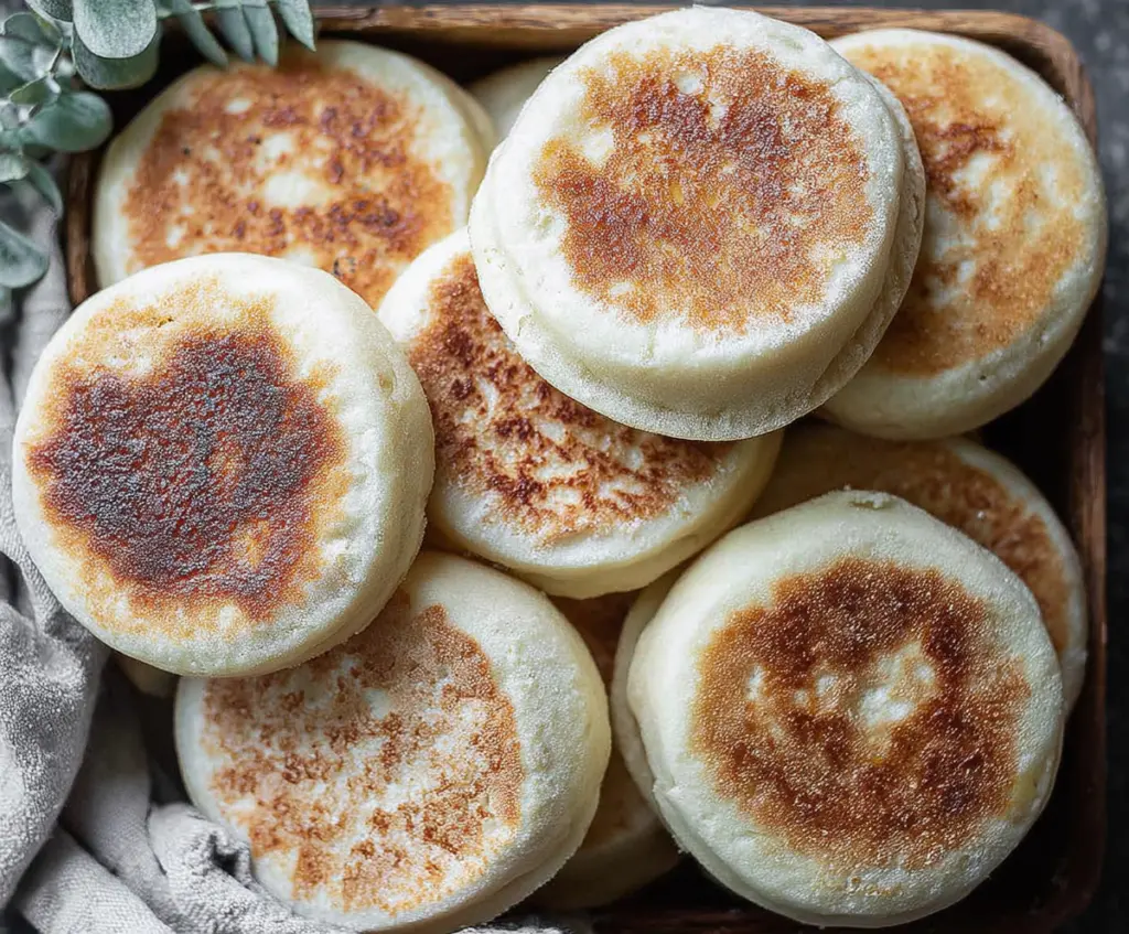 Sourdough Discard English Muffins