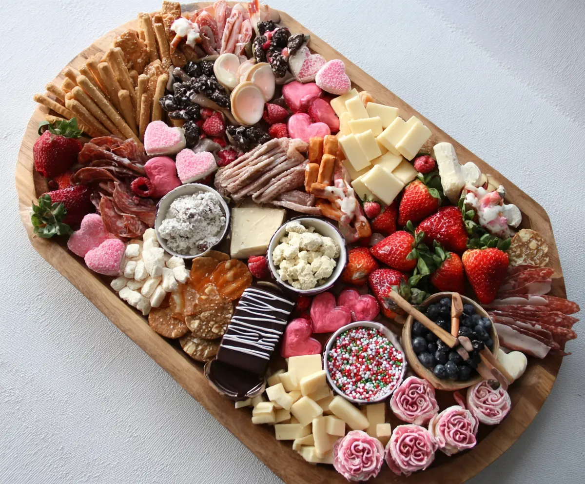 Valentine's Charcuterie Board Ideas